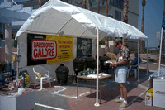 The Ugly Brothers booth/camp